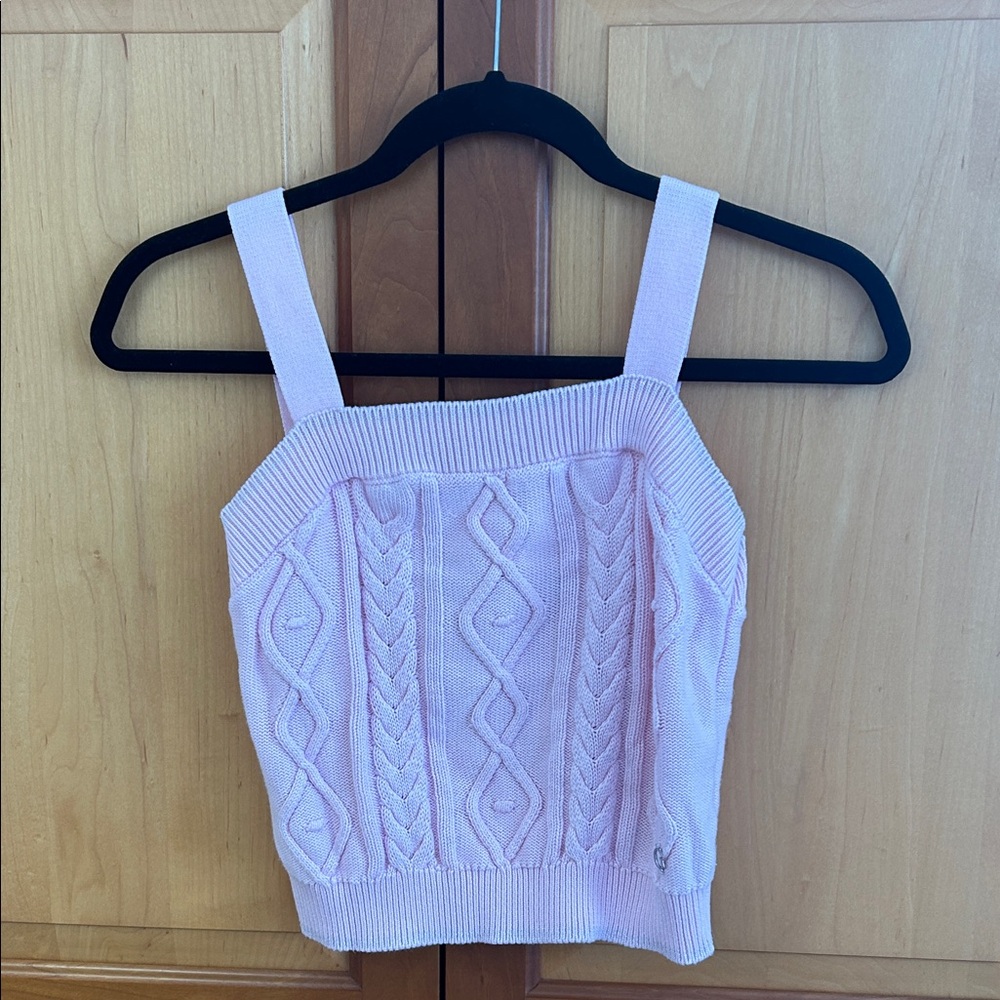 Guess Blush Pink Knit Top